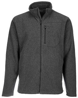Пуловер Simms Rivershed Full Zip 20 Carbon  - фото 1