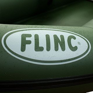 Лодка Flinc F260L надувная оливковый - фото 3