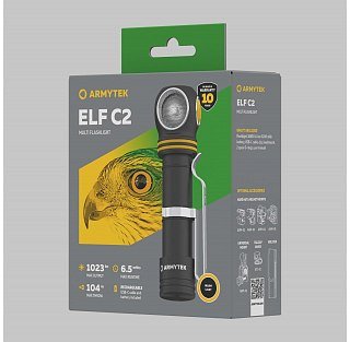 Фонарь Armytek Eif C2 USB-C теплый Com - фото 6