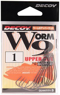 Крючки Decoy Worm 9 №1 9шт