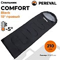 Спальник Pereval Comfort Black 10° правый