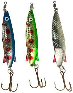 Блесна Abu Garcia Toby 28гр 3шт S/D/BGL - фото 1