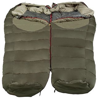 Мешок спальный Alexika Aleut Compact кокон оливковый левый - фото 4
