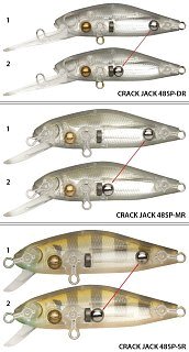 Воблер Pontoon21 Crackjack 48SP-MR-070 - фото 2