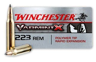 Патрон 223Rem Winchester Varmint X polymer tip 3,56г - фото 2