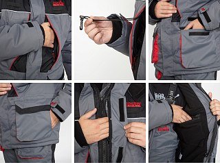 Куртка Norfin Arctic red зимний - фото 10