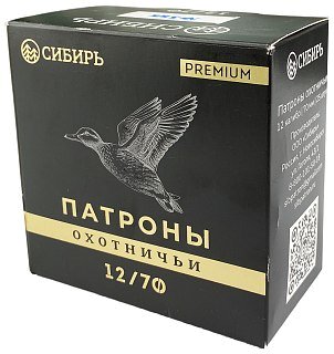 Патрон 12х70 Сибирь Premium 3 34г био - фото 2