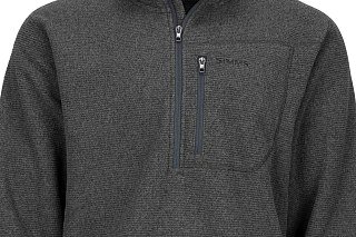 Пуловер Simms Rivershed Quarter Zip 20 Carbon  - фото 2