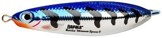 Блесна Rapala Rattlin Minnow spoon RMSR08-MBT