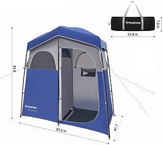 Палатка King Camp Marasusa II синий/серый - фото 2