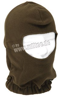 Балаклава Mil-tec Kopfhaube fleece oliv