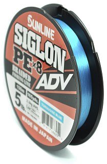 Шнур Sunline Siglon ADV X8 0,4 5lb 150м Turquoise Blue - фото 3
