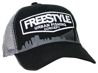 Кепка Gamakatsu Trucker black front - фото 1