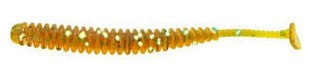 Приманка Reins виброхвост Aji adder shad 2" 430 motor oil gold FLK 15шт