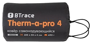 Ковер BTrace Therm-a-Pro 4 183х55х4см самонадувающийся оранжевый - фото 9