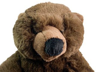 Игрушка Leosco Медведь коричневый 20см - фото 3