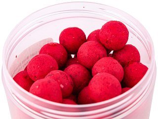 Бойлы Lion Baits Strawberry Jam в дипе 14мм 100гр - фото 2