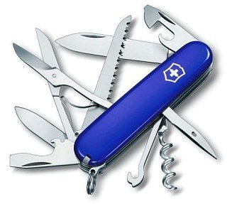 Нож Victorinox 91мм 14 функций синий