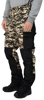 Костюм Huntsman Горка-3 combo В-003/черный смесовая рип-стоп - фото 9