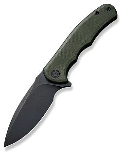 Нож Civivi Mini Praxis Flipper Knife G10 Handle (2.98" D2 Blade) green  - фото 3