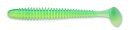 Приманка Keitech виброхвост Swing impact 4" EA 11 Lime chartreuse glow