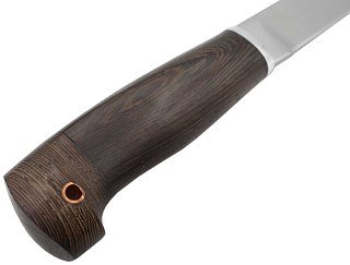 Нож ИП СЕМИНА Финский кованая сталь 95x18 венге - фото 4