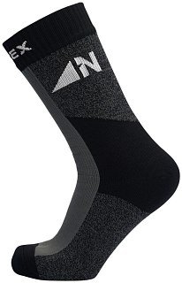 Носки Nucex водонепроницаемые WHR01 черный-серый - фото 2