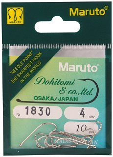 Крючки Maruto 1830 Ni №4 10шт