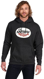 Толстовка Simms Trout Wander Charcoal Heather  - фото 2