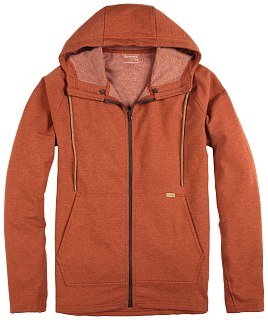 Толстовка Simms Vermilion Full-Zip Clay Heather  - фото 2