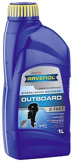 Масло Ravenol ПЛМ синт. 2Т 1л