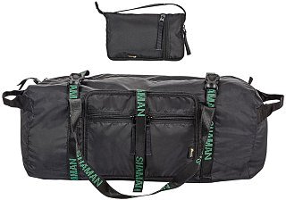Сумка-баул Shaman Compact 120л  черно-зеленая - фото 3