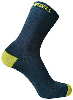 Носки DexShell Ultra Thin Crew синий желтый  - фото 2