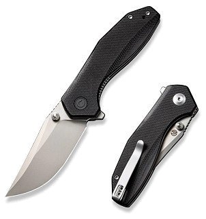 Нож Civivi ODD 22 Flipper And Thumb Stud Knife G10 Handle (2.97" 14C28N Blade)  - фото 1