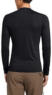 Термобелье Patagonia Merino 2lm crew 155 футболка black - фото 2