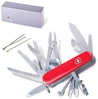 Нож Victorinox SwissChamp 91мм 33 функции красный