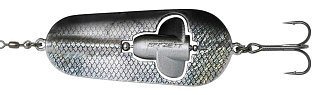 Блесна DAM Effzett Rattlin spoon 8см 40гр holographic black