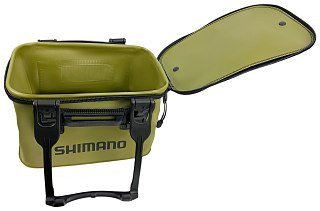 Сумка баккан Shimano BK-016Q khaki 40см  - фото 2