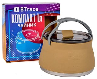 Чайник BTrace Компакт походный 1000мл  - фото 1