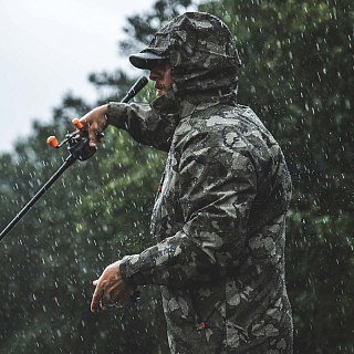 Куртка Simms Challenger Fishing Regiment Camo Olive Drab  - фото 2