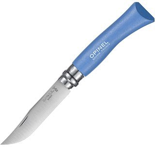 Нож Opinel Colored tradition 7 inox рукоять синяя - фото 1