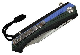 Нож SHOOZIZ XUN117G&B складной D2 рукоять G10+3D - фото 4