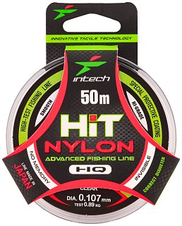 Леска Intech HIT Nylon 50м 0,107 0,89кг