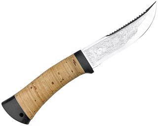 Нож Росоружие Горный ЭИ-107 береста гравировка   - фото 1