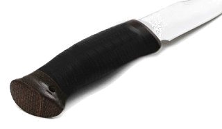 Нож Росоружие Таежный-2 сталь 40х10с2м рукоять кожа - фото 1