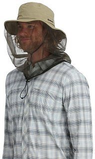 Шляпа Simms BugStopper Net Sombrero Stone EU - фото 2