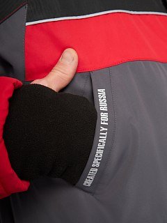 Костюм Alaskan Dakota 2.0 красный/серый/черный - фото 6