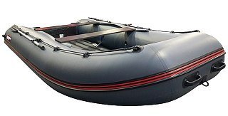 Лодка Хантер 390А НДНД серый - фото 1