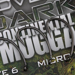 Крючки Gardner Covert dark continental mugga barbed №2 - фото 3