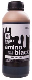 Амино-сироп Rocket Baits Black active 500мл шоколад 